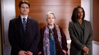 Jason Ritter as “Julian Markston”, Kathy Bates as “Madeline Matlock”, and Skye P. Marshall as “Olympia Lawrence”