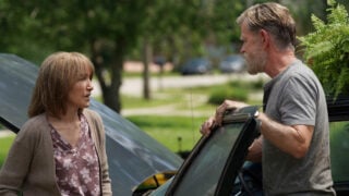 Felicity Huffman and William H. Macy in Accused Season 2.