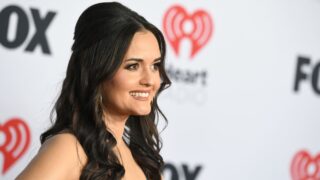 Danica McKellar attends the 2022 iHeartRadio Music Awards at The Shrine Auditorium