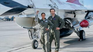 Heather Hemmens, Niall Matter, and a Fighter Jet - Hallmark Movies & Mysteries Channel