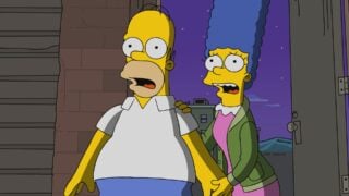 Homer and Marge Are Shocked - The Simpsons