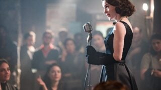 Midge on stage - The Marvelous Mrs. Maisel