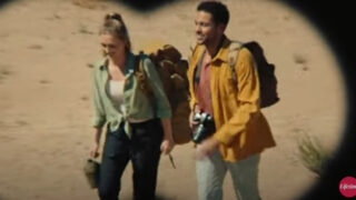 Shae and Chris go hiking in Nightmare in the Desert.