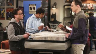 Raj, Leonard, and Sheldon Look at Comic Books - The Big Bang Theory Season 10 Episode 22