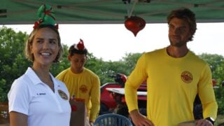 The lifeguards get into the holiday spirit during Rescue: HI-Surf Season 1 Episode 9.