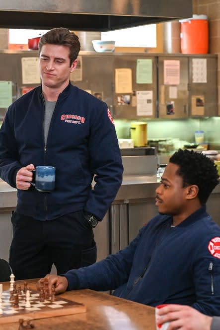 Ritter and Carver - Chicago Fire Season 11 Episode 18