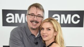  Vince Gilligan and Rhea Seehorn attend the AMC Summit at Public Hotel