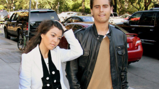 Kourtney and Scott