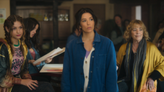 Victoria Bazúa, Eva Longoria and Carmen Maura in 